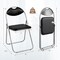 Costway 2/4 PCS U Shape Folding Chairs Furniture Home Outdoor Picnic Portable Black